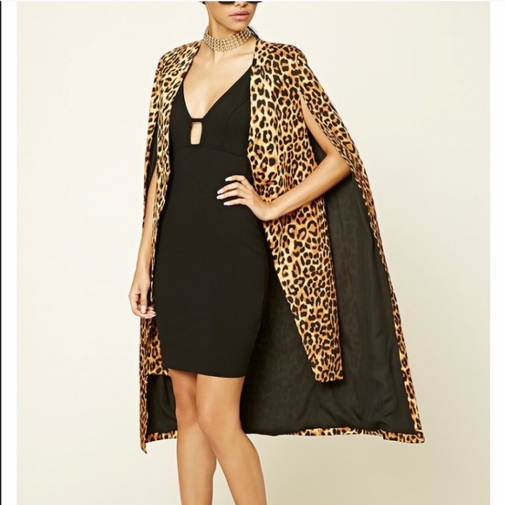 Leopard cape xs